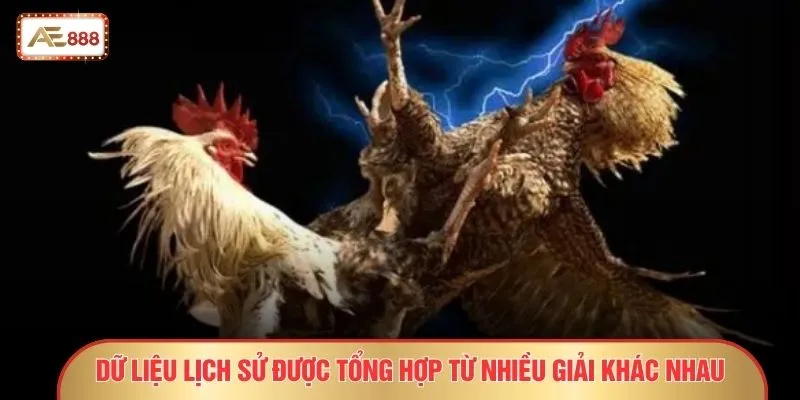 Dữ liệu lịch sử được tổng hợp từ nhiều giải khác nhau